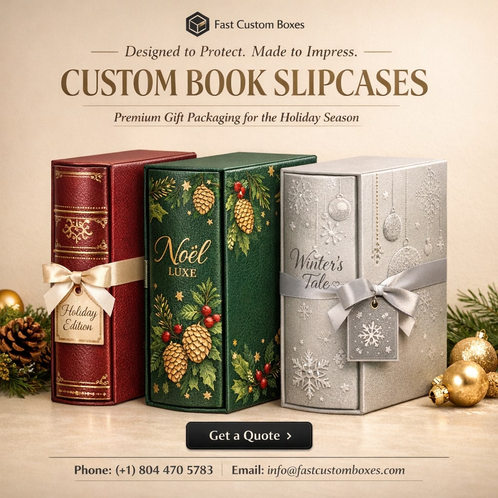Christmas Custom Book Slipcases