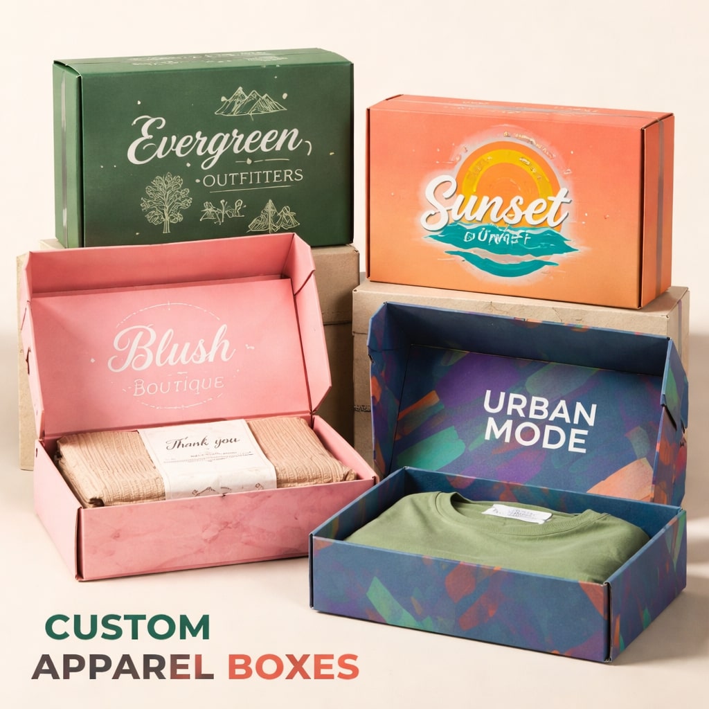 Custom Apparel Boxes
