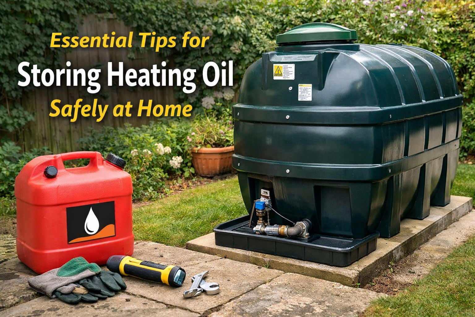 Essential Tips for Storing Heating Oil Safely at Home