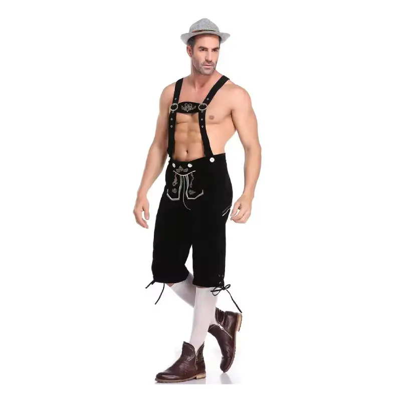 Traditional-Lederhosen-Outfit-Black